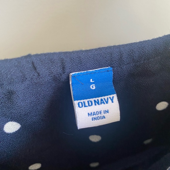 NWOT old navy navy polka dot tank - Picture 3 of 4